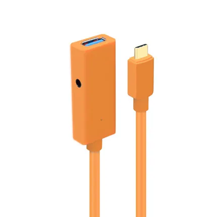 USB 3.0 female Type-c USB-C to USB Extension Cable notebook computer camera online Shoot Cable 5m With Amplifier chip