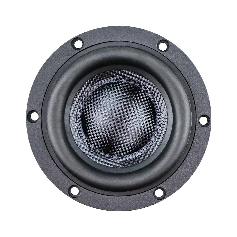Woofer Speaker Bass Vibration Speaker 1PC GHXAMP 4 Inch 120mm Subwoofer Speaker HiFi Fiberglass Waterproof Cone Big R Side Linear Piston Type Large Stroke Design 4OHM