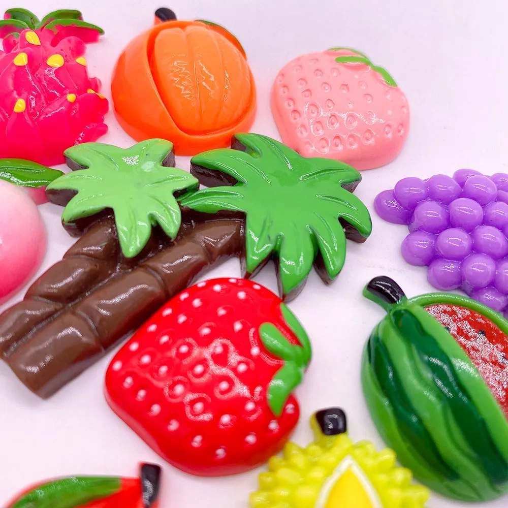 11 шт. поставки слаймов набор фруктов украшения ремесла наполнитель для DIY Slime делая экологически чистые безопасные и нетоксичные игрушки
