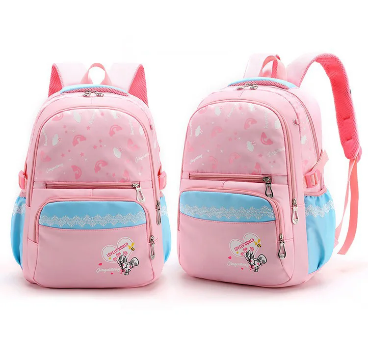 Новые детские рюкзаки для девочек с рисунком облаков, школьные рюкзаки, водонепроницаемые детские школьные рюкзаки для девочек, ранец для 1-4 лет