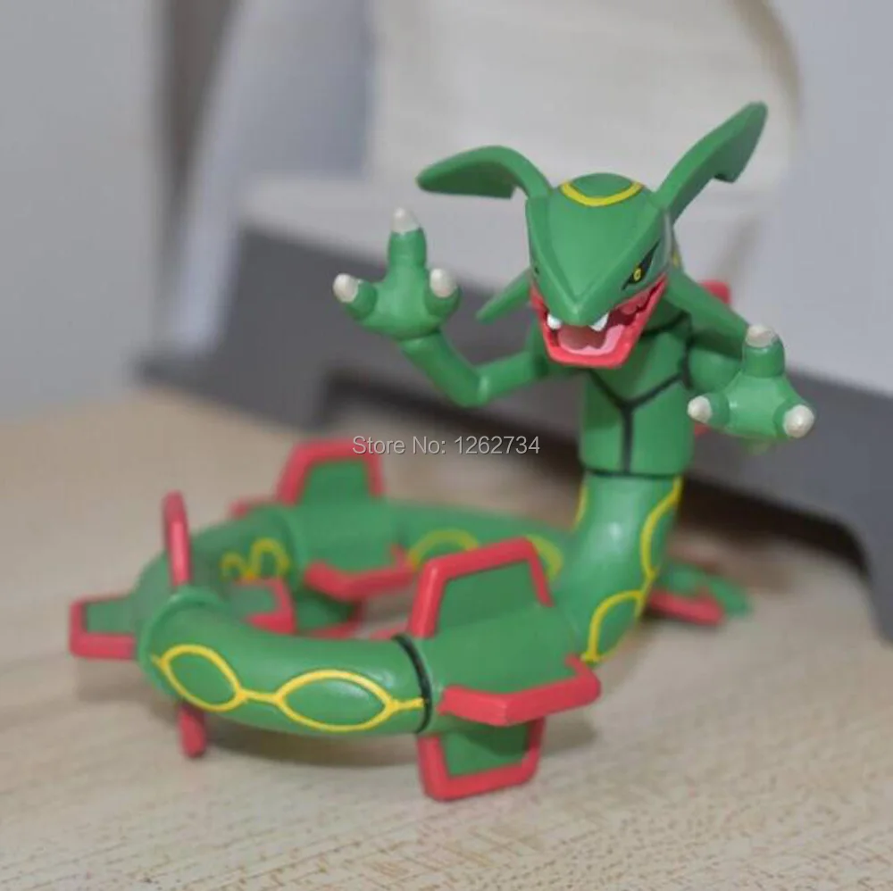 EMS 100/лот Rayquaza 7 см аниме фигурка ПВХ модель для детей лучший подарок игрушка
