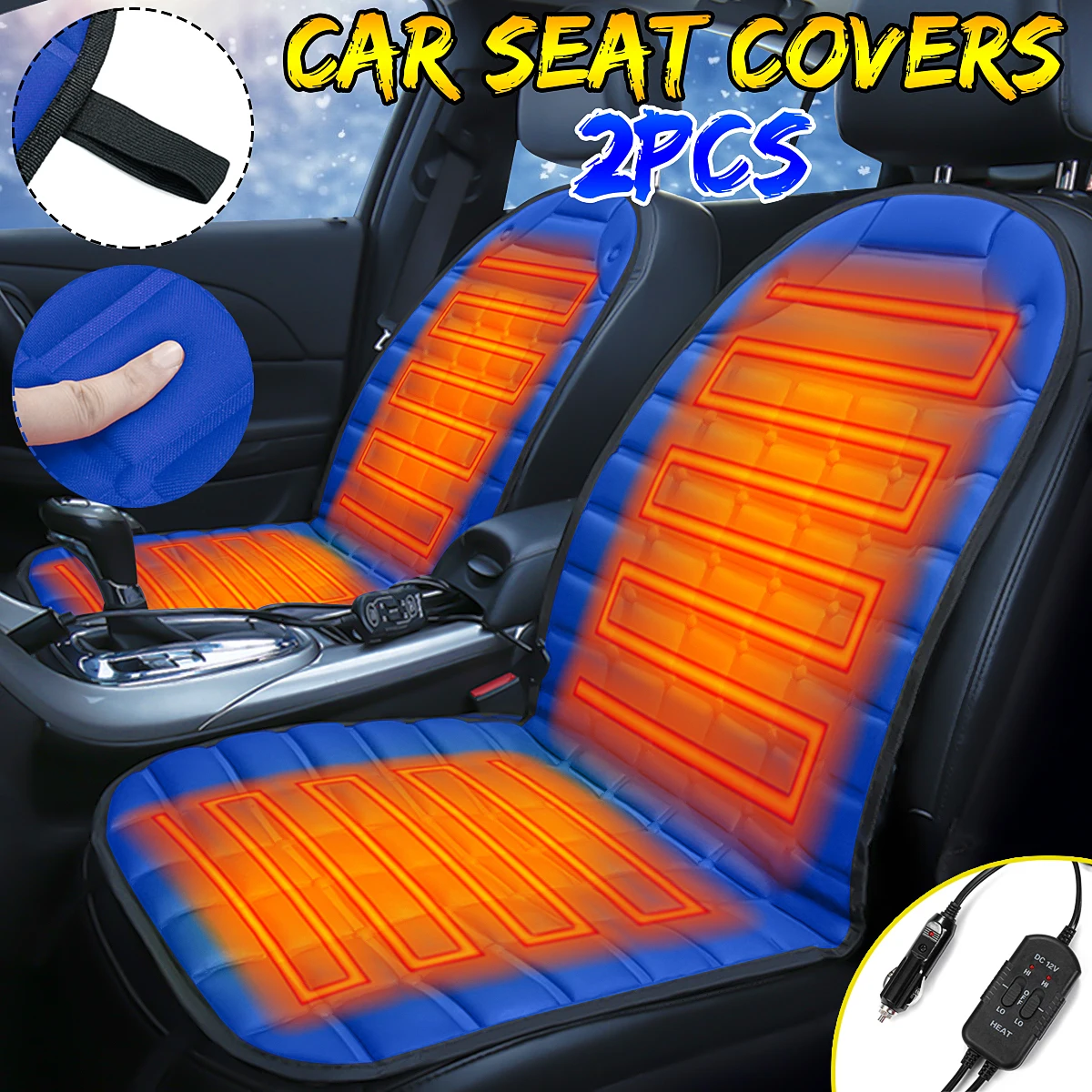 Электрический подогрев для сидений автомобиля регулируемые чехлы на