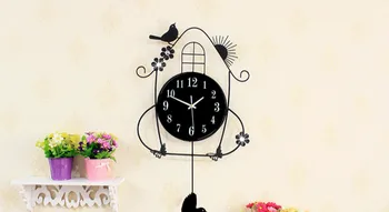 

Watch Wall For Living Room Creative Minimalist Fashion Clock Luminous Quartz Clock Relog Paredes Horloge Design Mural GG50gz
