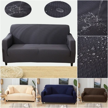 

Universal Stretch Sofa Cover Plaid Polyester Elastic Slipcover For Living Room Home Decor Couch Cover For Sofa 1/2/3/4 Seat