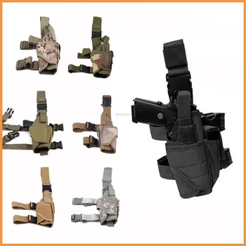 

Universal Tactical Thigh Pstol Holster Military Shooting Gun Leg Holster for GLOCK17 19 Colt 1911 BERETTA 96 92 Drop Leg Holster