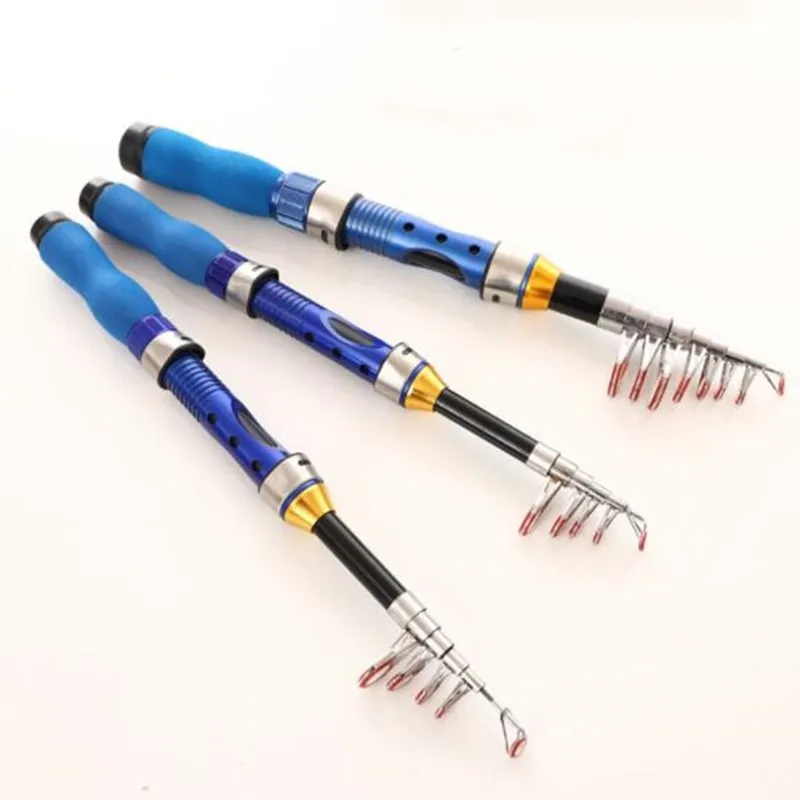 Mini Fishing Rod Portable Retractable Pocket Fishing Rod Beginners