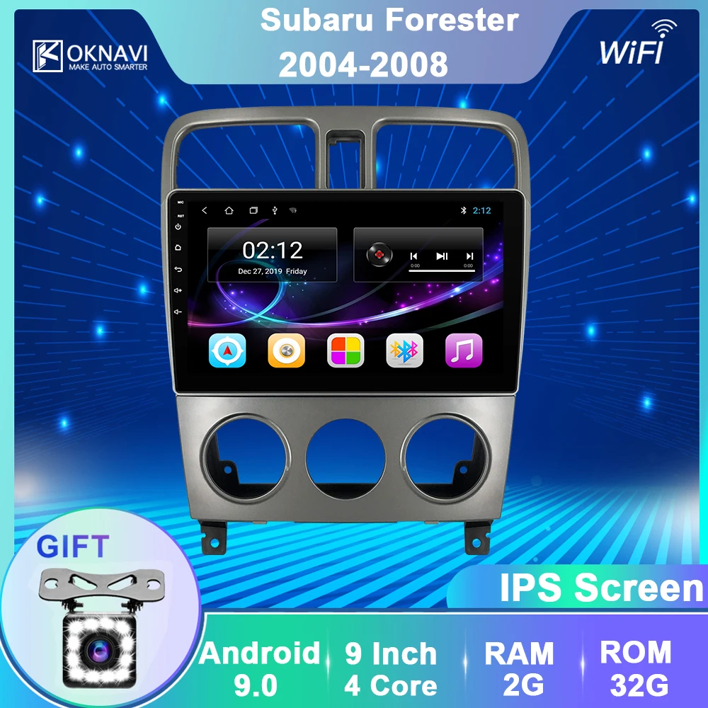 OKNAVI Android 9,0 Auto Radio Multimedia Video Player Navigation GPS Für Subaru Forester 2004 2005 2006 2008 2 din Auto keine dvd OKNAVI Android 9,0 Auto Radio Multimedia Video Player Navigation GPS Für Subaru Forester 2004 2005 2006 2008 2 din Auto keine dvd