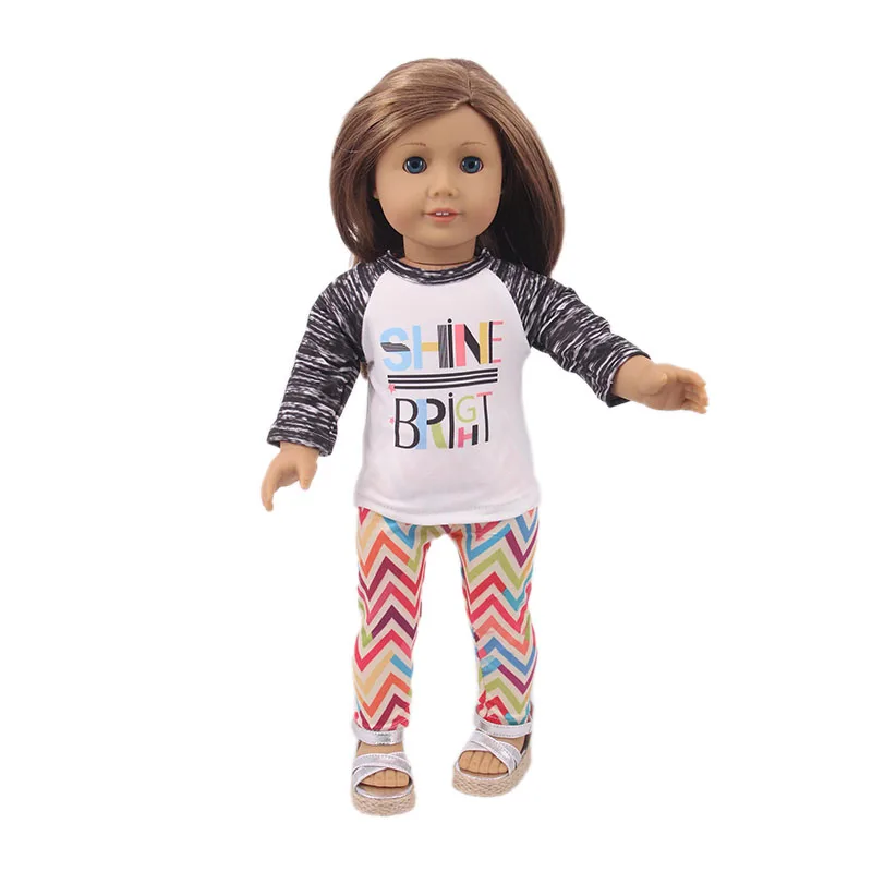 The Latest 10 Kinds Of Doll Clothes, For 43cm Bald Dolls And 18-inch American Dolls, The Best Gift For A Generation Of Girls 12