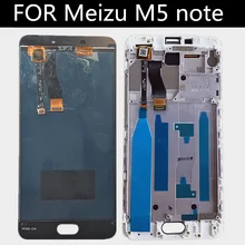 High-quality! FOR Meizu meilan note 5 M5 note LCD Display+touch Screen with frame Digitizer Assembly Replacement Accessories