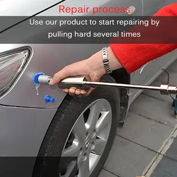 

Hot Hand Tool Set Paintless Dent Repair Hail Removal T Bar Slide Hammer+18pcs Glue Puller Tabs Nin Car Repair