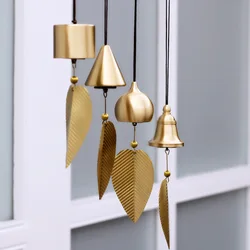 Carillons éoliens en cuivre pur, ornements de Style japonais exquis, créatif, maison, balcon, chambre à coucher, pendentifs de voiture, décor de chambre 