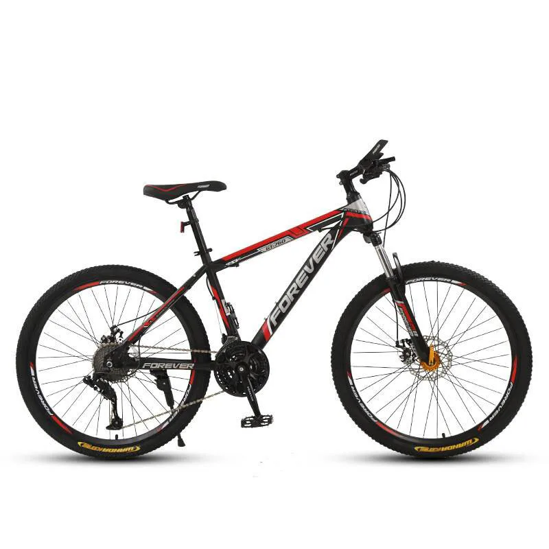 Bicycle male and female youth strong shock absorption variable speed mountain off-road vehicle | Спорт и развлечения