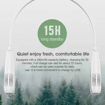 

Air Freshener Dropship Neck Hanging Type Air Purifier Necklace Cleaner Purifying Generator Dehumidifier Personal Negative Ion