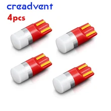 4 шт. супер яркий 3030 SMD T10 W5W светодиодный автомобильный купольный светильник Авто зазор лампа для чтения двери автомобиля аксессуары для ламп белый 6000K 12v