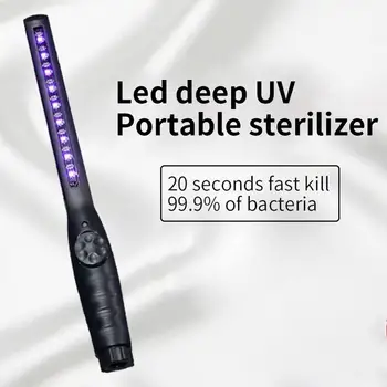 

Handheld LED UV Disinfection Stick Portable Germicidal Lamp Sterilizer Household UVC Sterilizer Ozone Quartz Light ( in stock )