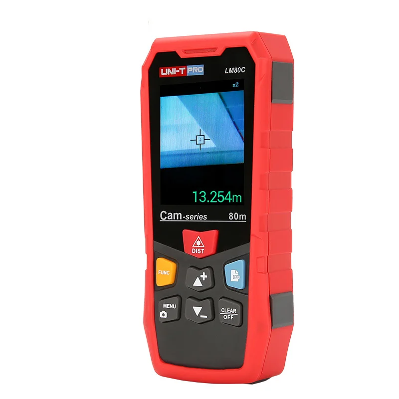 UNI-T LM80C/LM120C/LM200C Тип камеры лазерный дальномер(Pro C Edition) IP65 Водонепроницаемый/пылезащитный Многофункциональный дальномер
