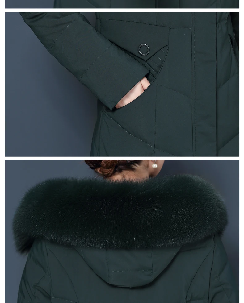Женская зимняя куртка размера плюс 6XL, Женская парка, плотное пальто с капюшоном, теплое зимнее пальто, женская длинная парка с меховым воротником, пуховое хлопковое пальто