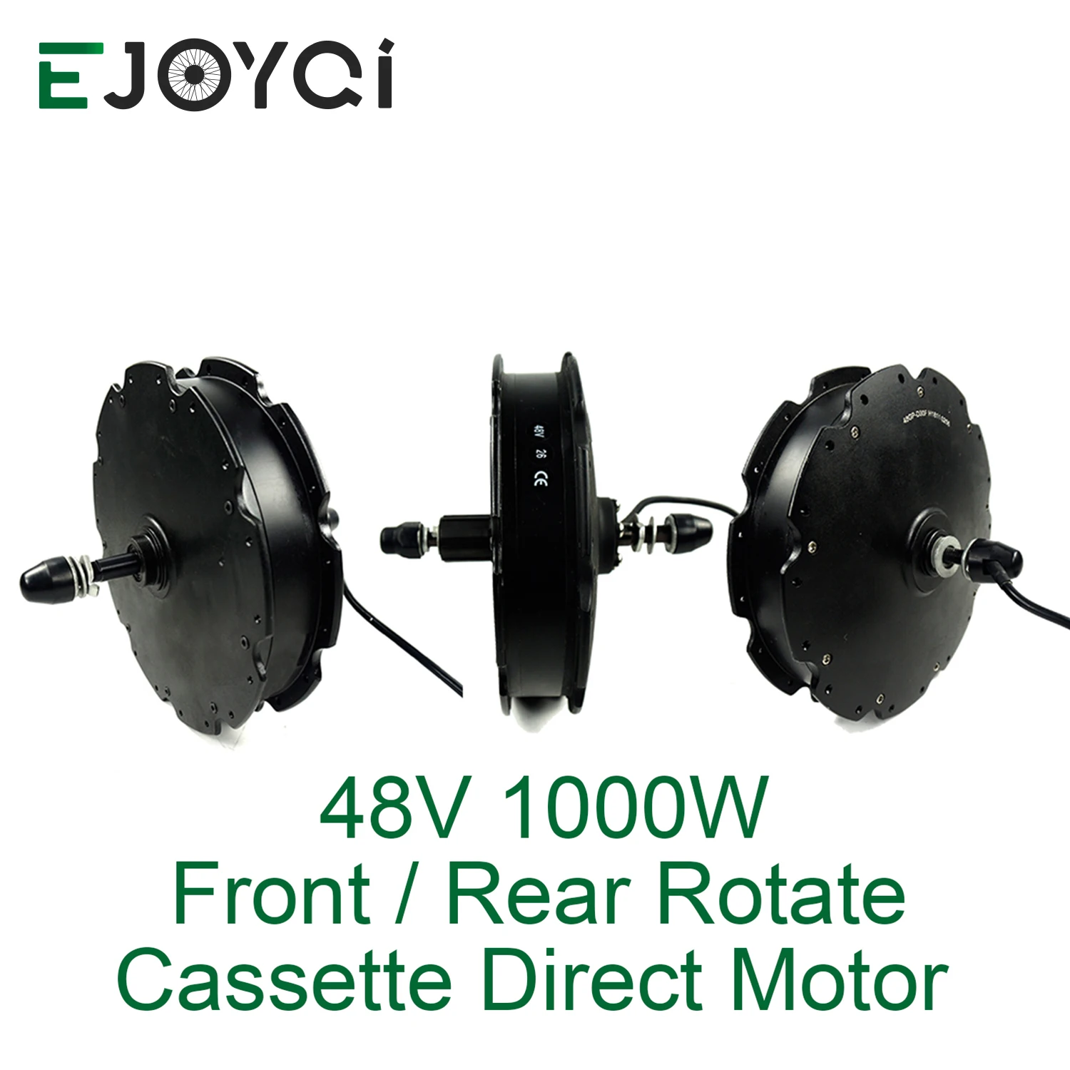 EJOYQI DC Hub Motor 48V1000W Front Wheel Rear Rotate Motor Cassette