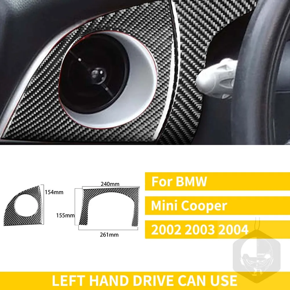 2 pezzi in vera fibra di carbonio per BMW per Mini Cooper F56