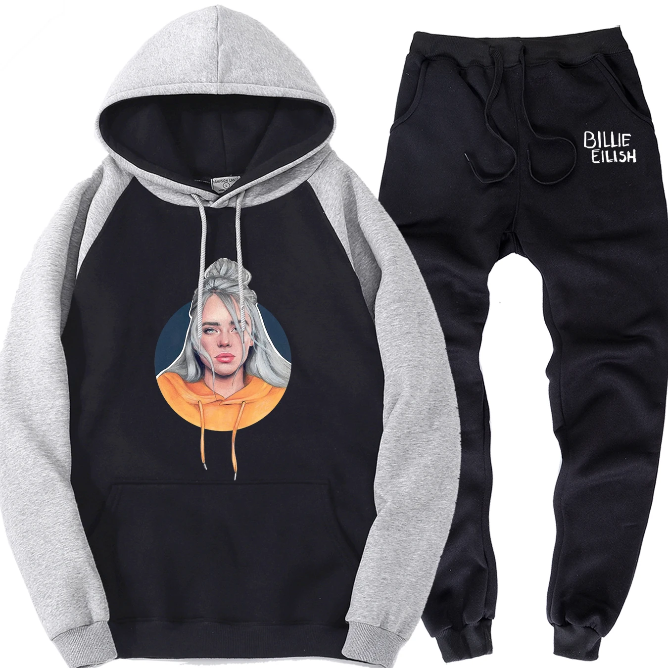 Billie Eilish, Мужская одежда, осенняя флисовая спортивная верхняя одежда, повседневные реглан, толстовки, хипстерские брюки,, высокое качество, мужское пальто