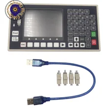 Controlador cnc usb tc5540h 400khz dc24v 4 eixos, haste, código g, controle do eixo, ferramenta mpg, suporte de ajuste servo & stepper