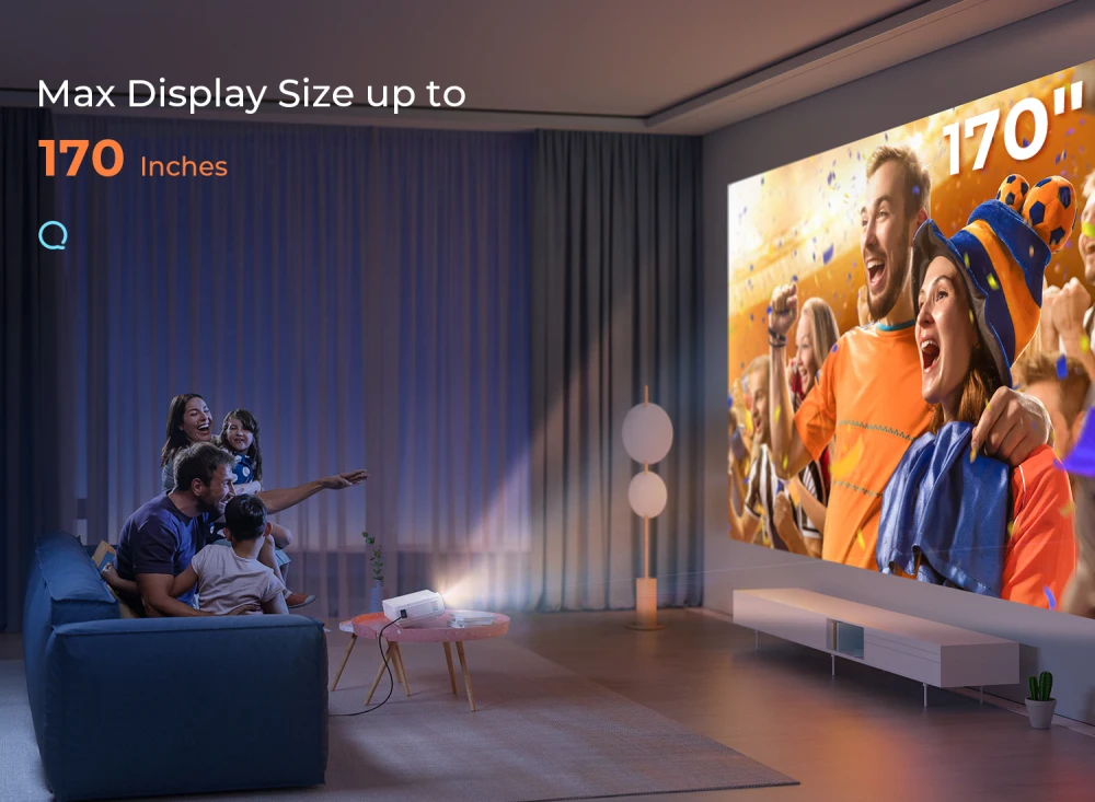 VANKYO L3 Mini projecteur 1920*1080P pris en charge 170 ''projecteur Portable pour la maison avec 40000 heures lampe à LED vie TV Stick PS4 HDMI