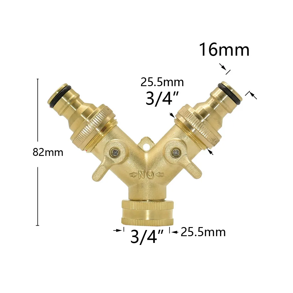 Adattatore per Connettore per Tubo Flessibile da 3/4 per Irrigazione da Giardin
