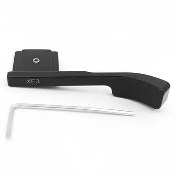 

Metel Thumb Up hot shoe hand Grip Hotshoe cover Made bracket Handle Buckle for fujifilm fuji X-E3 Camera
