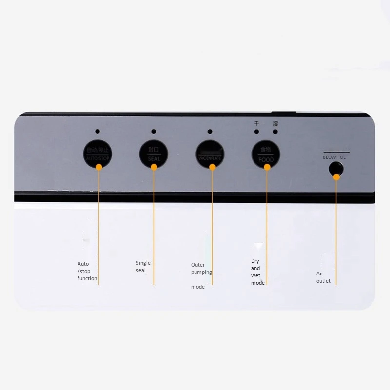 

Vacuum Sealing Machine Home Best Vacuum Sealer Fresh Packaging Machine Food Saver Vacuum Packer Include 10Pcs Bags EU Plug