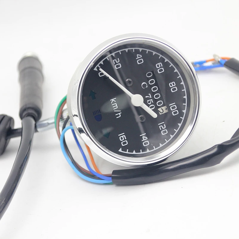 0-160-km-Ural-CJ-K750-M72-retro-round-speedometer-new-style-install-at-headlight-with