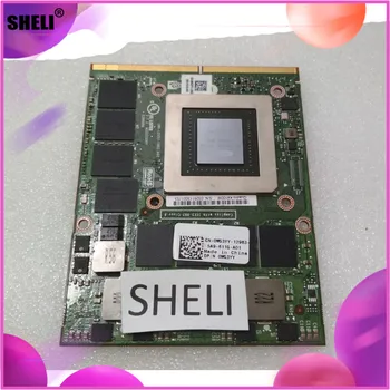

SHELI WG3YY CN-0WG3YY N15E-Q3-A2 K4100M 4GB GDDR5 VGA Video Graphics Card For M6700 M6800