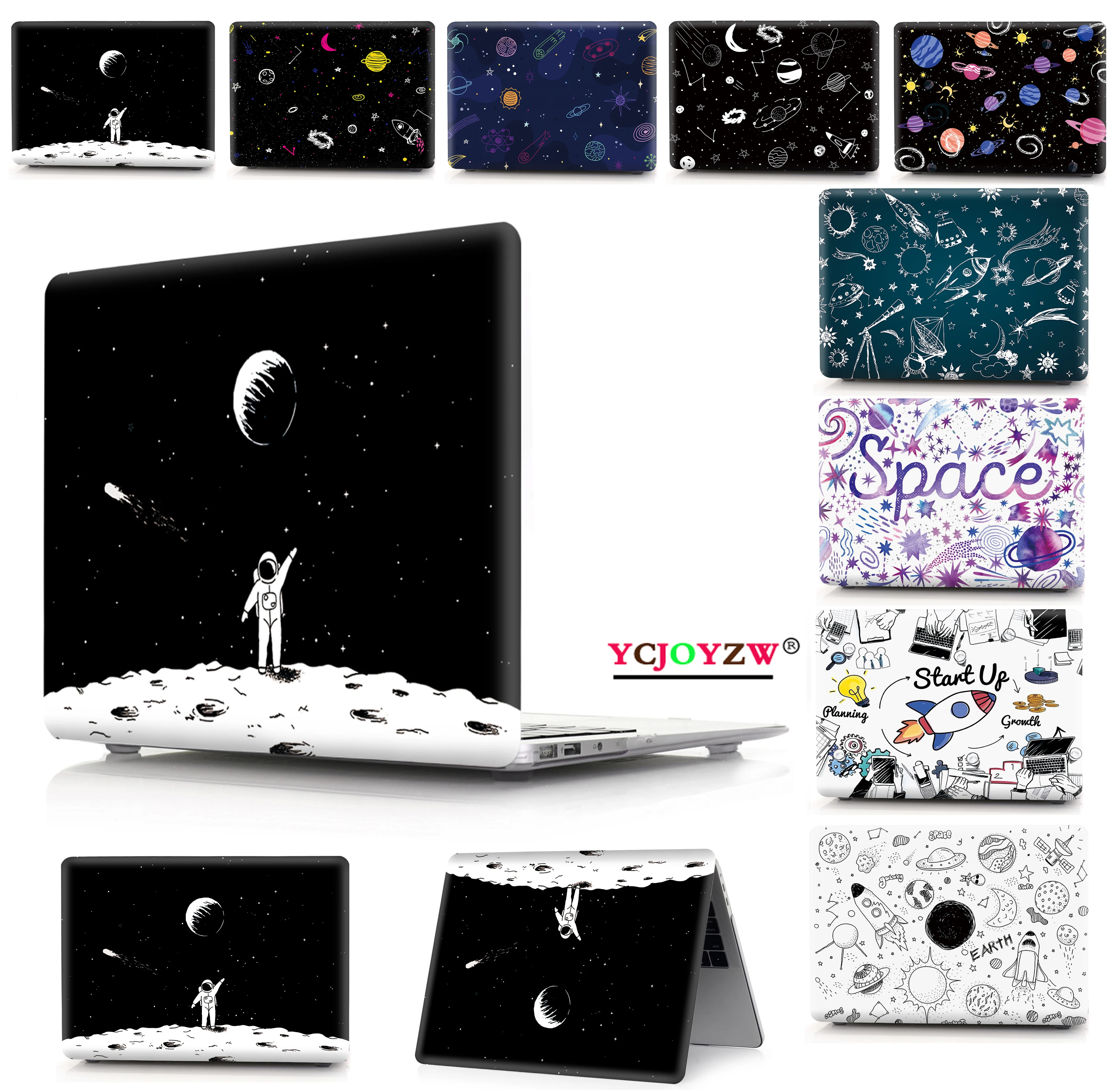 Чехол для MacBook Air 11 13 дюймов A1466 A1932 Pro 12 13 15 retina A1502 A1706 A1708 A1989 A2159 пространство чехол