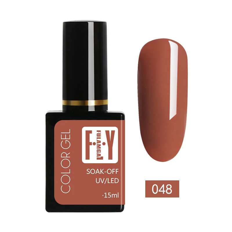 1 шт. набор гелевых лаков! полупостоянная гель uv Vernis светодиодный Гель-лак био-Гели Soak Off Nail Art Лаки Гибридный Гель-лак для ногтей гель лак для ногтей - Цвет: 048
