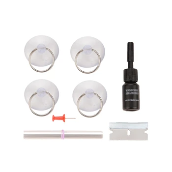 

Car Windshield Repair Kit Glass Windsn Restore Repairing Tools Set Big Chip Crack Repairing Car Auto Kit