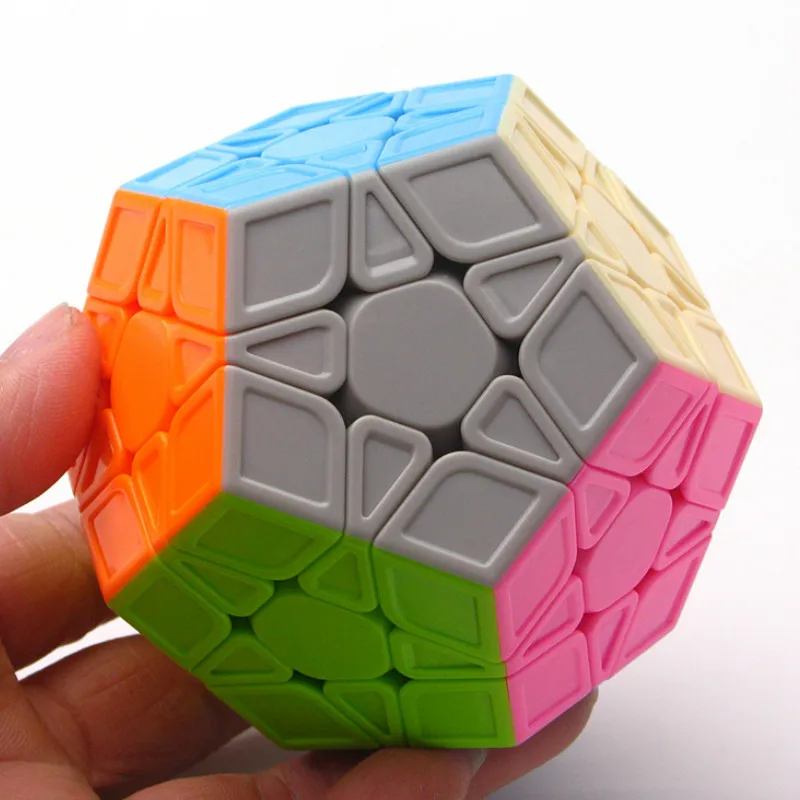 Игрушки для взрослых Qiyi Qiheng Megaminxeds волшебный куб Wumofang Stickerless скорость 12 Сторон головоломка Cubo magico Развивающие игрушки для детей