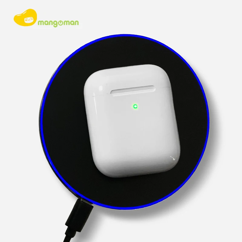 Mangoman i2000 Tws Smart Sensor 8D Bass Pop Up Wireless Charging Bluetooth Earbuds Earphone 8D Super Bass pk W1 i200 i5000 i12