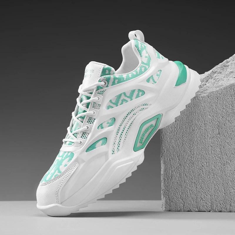 thick soled walking shoes