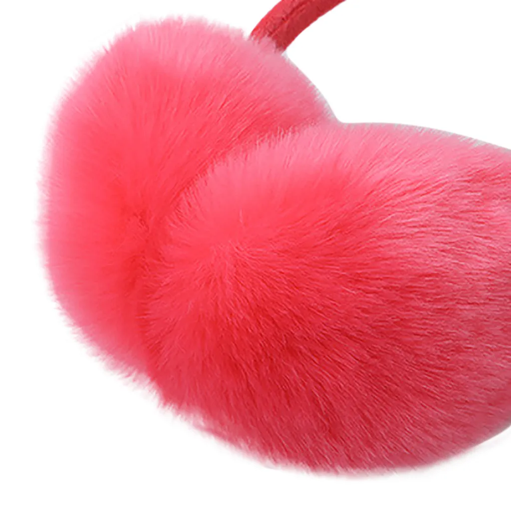 6 цветов плюшевые рога уши дизайн милые наушники зимние теплые регулируемые наушники подарки для девочек женщин
