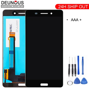 

For Nokia 6 TA-1000 TA-1003 TA-1021 TA-1025 TA-1033 TA-1039 LCD Display Touch Screen Digitizer Assembly For Nokia6 LCD
