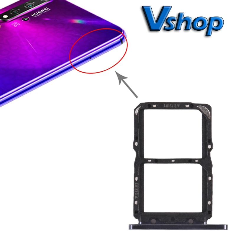 HUAWEI - Huawei Nova 5T SIM フーリ OEM HUAWEI NOVA 5T YAL-L21 REPLACEMENT GREEN SIM CARD HOLDER