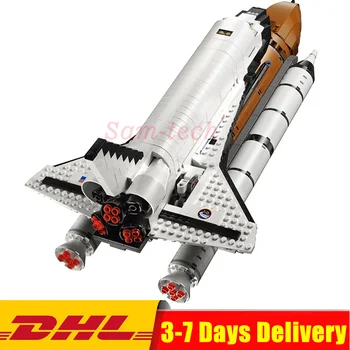 

16014 1230Pcs Out of Print Space Shuttle Expedition Model Building Kits Set Blocks Bricks Children Toy Compatibl 10231