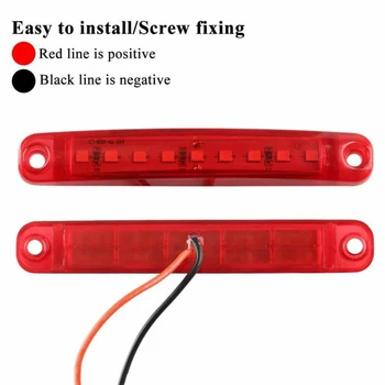 

9-LED Rock Lights Bed Under Body DC 12V PC Lens + ABS Housing High Quality