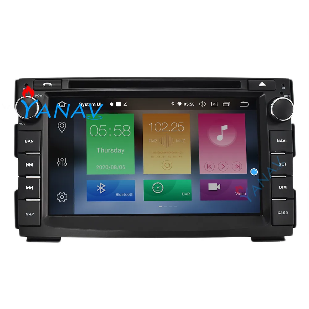 Автомагнитола 2 DIN стереоприемник android для KIA Ceed 2010 2011 автомобильное головное