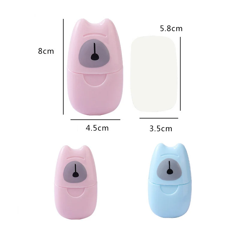 portable soluble disinfectant soap paper 2