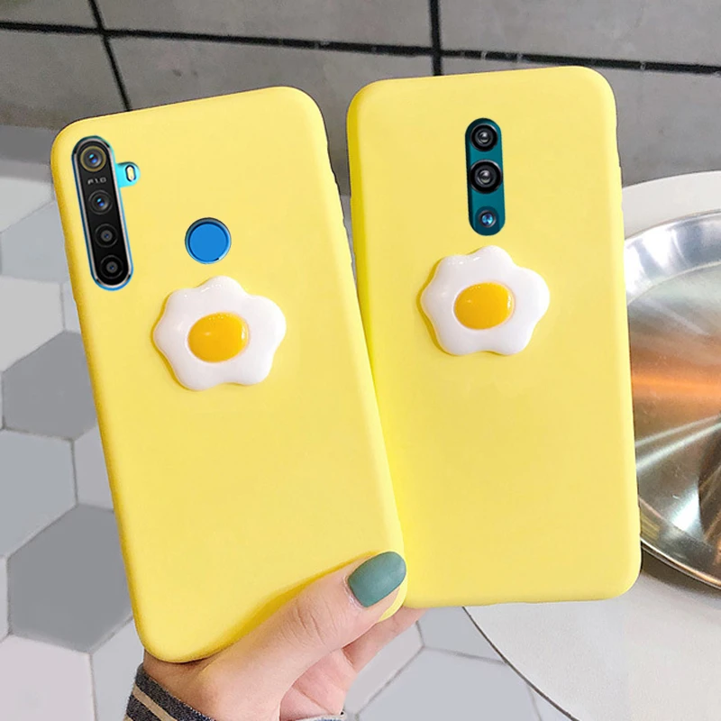 Чехол для OPPO Reno 2Z 3D Egg силиконовый чехол телефона 10X Zoom 5G Z 2 F Realme 3 5 Pro Q X2 XT X A9 2020 A5 K5 A11