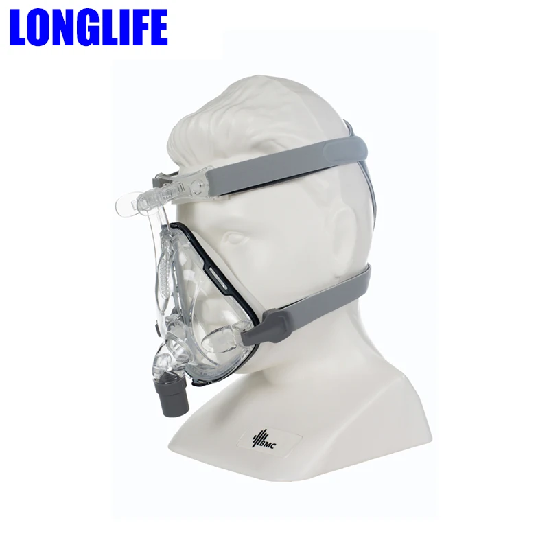 Полнолицевая маска LONGLIFE CPAP F1B Auto для предотвращения храпа и сна универсальная