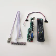 For M101NWT4 R0 R3 WLED LVDS 40Pin 10.1" HDMI VGA USB AV RF 1024*600 laptop panel T.V56 display controller drive card DIY kit