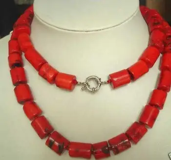 

Jewelry Pearl Necklace noblest Jewelry Tibetan Red Coral Necklace 32" Free Shipping