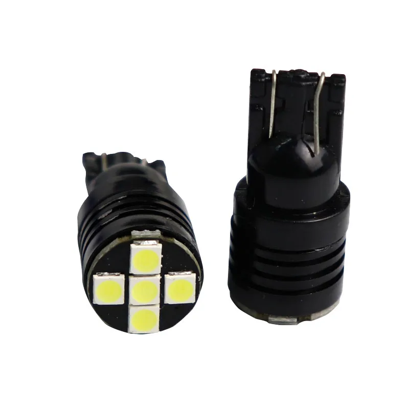 100 шт. T10 Canbus 5 SMD 1 Вт 3030 светодиодный 1,44 Вт 120MA ошибок неполярный Doom светильник чтения светильник s лампы стайлинга автомобилей Белый 12V