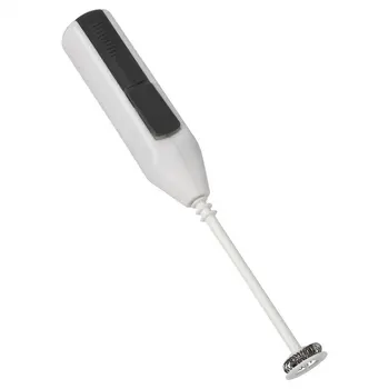 

Household Mini Stainless Steel Electric Egg Beater Coffee Blender Handle Abs Milking Machine Kitchen Gadget